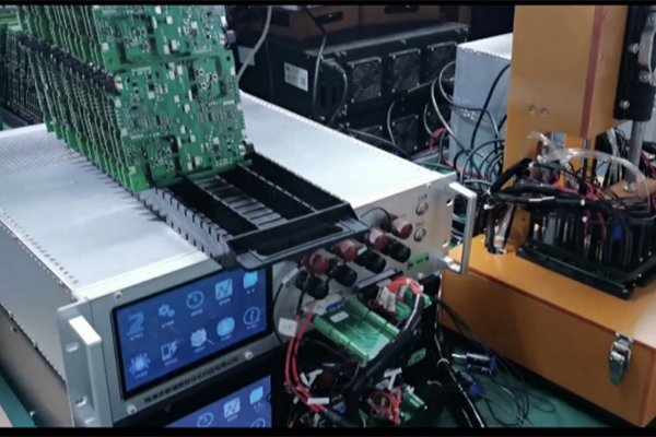 Battery protection board test of sweeping robot